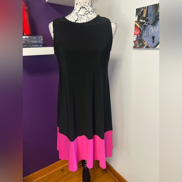 Tiana B Sleeveless Black Dress - Picture 1 of 7